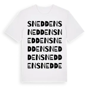Snedden ordlek t-shirt – ekologisk bomull t-shirt från Pinshirt