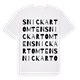 Snickartomten ordlek t-shirt