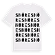 Snöre ordlek t-shirt