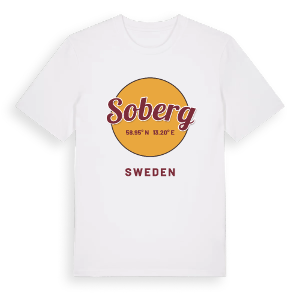 Soberg cirkel t-shirt – ekologisk bomull t-shirt från PinShirt
