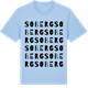 Blue Soul t-shirt med Soberg ordlek t-shirt