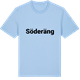 Blue Soul t-shirt med Söderäng fetstil t-shirt