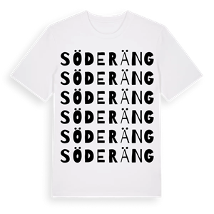 Söderäng ordlek t-shirt – ekologisk bomull t-shirt från PinShirt