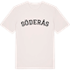 Vintage White t-shirt med Söderås böjd t-shirt