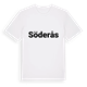 White t-shirt med Söderås fetstil t-shirt