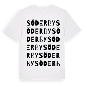 Söderby ordlek t-shirt – ekologisk bomull t-shirt från Pinshirt