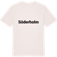 Vintage White t-shirt med Söderholm fetstil t-shirt