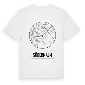 Södermalm t-shirt – ekologisk bomull t-shirt från PinShirt