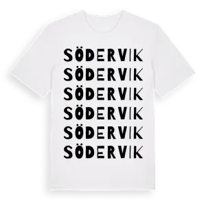Södervik ordlek t-shirt – ekologisk bomull t-shirt från Pinshirt