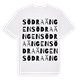 Södra Ängen ordlek t-shirt