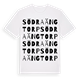 Södra Ängtorp ordlek t-shirt