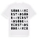 Södra Averstad ordlek t-shirt