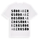 Södra Berg ordlek t-shirt