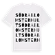 Södra Blomsterhult ordlek t-shirt