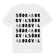 Södra Borgvik ordlek t-shirt