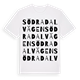 Södra Dalvägen ordlek t-shirt