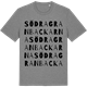 Mid Heather Gray t-shirt med Södra Granbackarna ordlek t-shirt