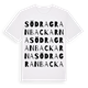 Södra Granbackarna ordlek t-shirt