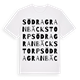 Södra Granbäckstorp ordlek t-shirt