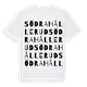 Södra Hållerud ordlek t-shirt