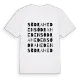 Södra Heden ordlek t-shirt