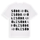 Södra Höke ordlek t-shirt