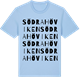 Blue Soul t-shirt med Södra Höviken ordlek t-shirt
