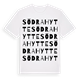 Södra Hytte ordlek t-shirt
