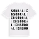 Södra Lien ordlek t-shirt