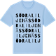 Blue Soul t-shirt med Södra Liljenäs ordlek t-shirt