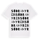 Södra Myren ordlek t-shirt