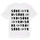 Södra Myrom ordlek t-shirt
