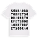 Södra Orrtorpet ordlek t-shirt
