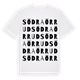 Södra Örrud ordlek t-shirt