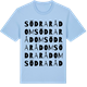 Blue Soul t-shirt med Södra Rådom ordlek t-shirt