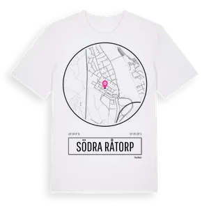 Södra Råtorp t-shirt – ekologisk bomull t-shirt från Pinshirt