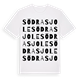 Södra Sjole ordlek t-shirt