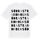 Södra Strandholm ordlek t-shirt