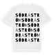 Södra Ström ordlek t-shirt