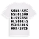 Södra Svensbol ordlek t-shirt