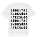 Södra Treskog ordlek t-shirt