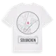 White t-shirt med Solbacken t-shirt