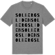 Mid Heather Gray t-shirt med Solbergsliden ordlek t-shirt