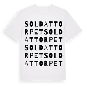 Soldattorpet ordlek t-shirt – ekologisk bomull t-shirt från PinShirt