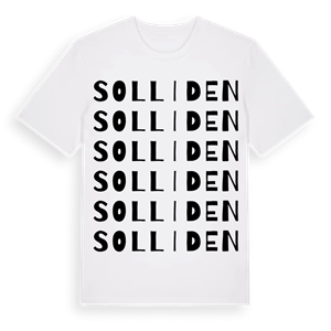 Solliden ordlek t-shirt – ekologisk bomull t-shirt från PinShirt