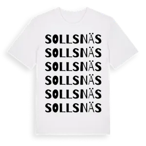 Sollsnäs ordlek t-shirt – ekologisk bomull t-shirt från Pinshirt