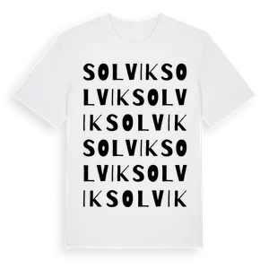 Solvik ordlek t-shirt – ekologisk bomull t-shirt från Pinshirt