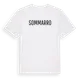 White t-shirt med Sommarro i Sverige t-shirt