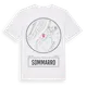 White t-shirt med Sommarro t-shirt