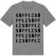 Mid Heather Gray t-shirt med Söpple ordlek t-shirt